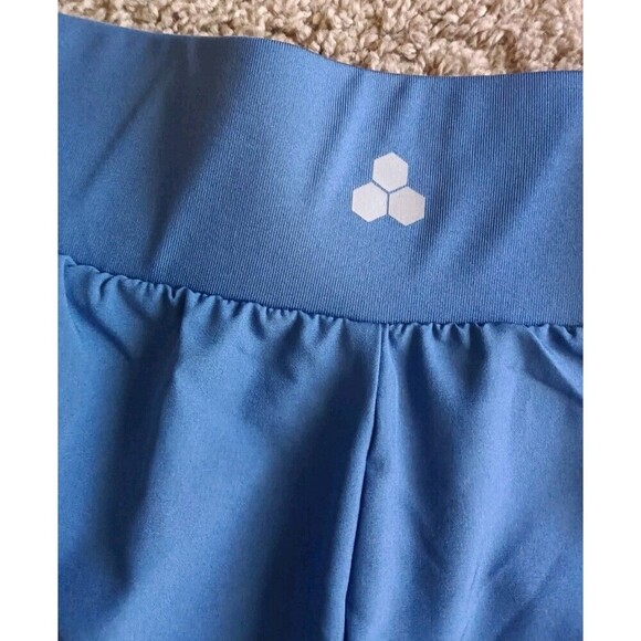 Tek Gear Workout Gear Shorts Size XXL Multipurpose Blue Mid Rise Poly/Spandex - Picture 9 of 9